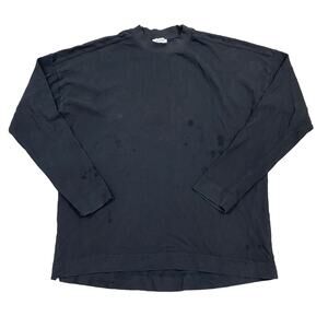 AYR Long Sleeve Cotton T Shirt Men's S Minimalist Casual